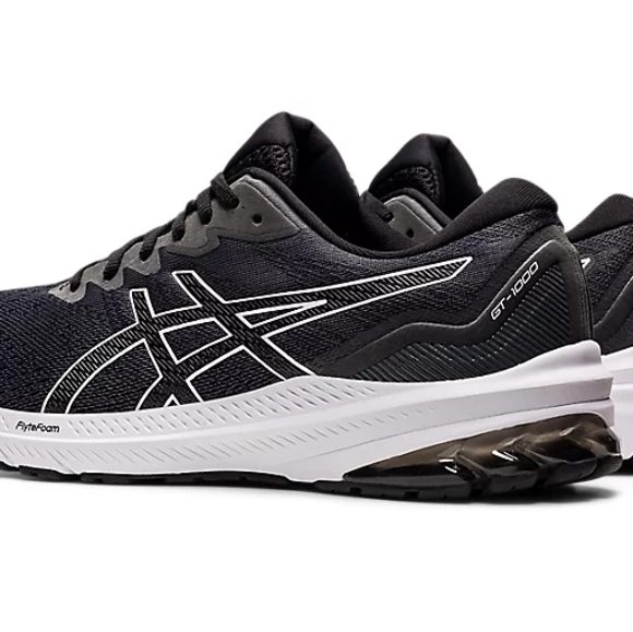 Asics Black and White Athletic Shoes with Sleek Design - Picture 8 of 11